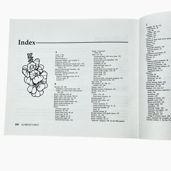 Glorious Garlic A Cookbook Braida Charlene A Flavorful Recipes Meals Tasty 1992 - Picture 13 of 13